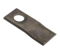 Couteau plié pour falcieuse rotative mesure 108 x 47 x 3, Ø trou 21 mm Adaptable Galfrè réf. 108P
