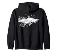 Couteau-Poisson Linéaire Aquariophile Sweat à Capuche