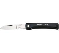 HAZET Couteau pour câbles 2156 – lame inoxydable, poignée plastique, coupe précise