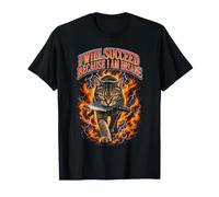 Couteau pour Chat « I Will Succeed Because I Am Insane Cat » T-Shirt