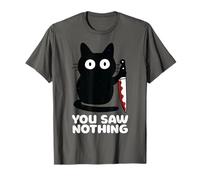 Couteau pour chat que vous n'avez rien vu T-Shirt