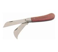 Couteau pour électricien SAM OUTILLAGE 2 lames dont une serpette 70 mm - 371 G
