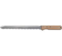 Couteau pour matériaux isolants L.280mm lame gr. bois