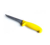 Couteau PRADEL JAUNE A DESOSSER DE BOUCHERIE 13 CM ref 211658