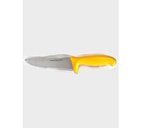 COUTEAU PRADEL MANCHE JAUNE DE BOUCHER LAME 21 CM REF /211652