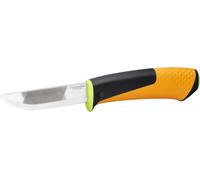Couteau professionnel Fiskars avec lime et aiguiseur intégré