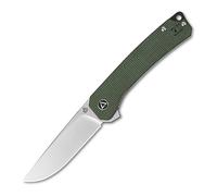 Couteau QSP Osprey, Lame Satinée 14C28N, Manche Micarta Vert QS139-C