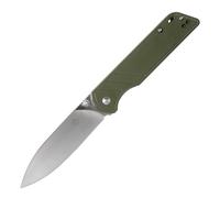 Couteau QSP Parrot, Lame Satinée D2, Manche G10 Vert QS102-B