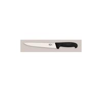 Couteau saigner/découper Victorinox, fibrox noir, lame 22 cm