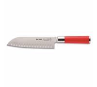 Couteau Santoku 18Cm Red Spirit Kullenschliff Couteau De Cuisine Cuisine Ménage