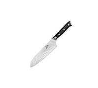 Zelite Infinity Couteau Cuisine Santoku de 18 cm - Série Alpha Royale - Couteau Japonais AUS-10 Acier Damas de 67 Couches - Couteau Professionnel Ultra Acéré - Tranchant Extra Durable