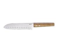 Couteau santoku Nomad 18 cm en acacia - Beka - Argent - Inox Inox G
