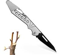 Couteau Serpette Pliant,Couteau à greffer et à Couper,Couteau de Greffage Professionnel,Couteau de Jardin Pliable,Couteau de Jardinage de Greffage,Couteau de Poche