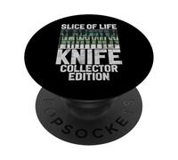 Couteau Slice of Life Edition Collector PopSockets PopGrip Adhésif