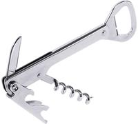 Couteau sommelier, décapsuleur, acier inoxydable, longueur 13cm