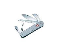 Victorinox Rare Pioneer Alox Silver Gris Argent + Scie 7 Outils 0.8150.26 Gris