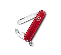 Couteau suisse 4 pièces My first Rouge translucide