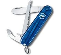Couteau suisse 5 pièces My first Victorinox 2 Bleu translucide Bleu G