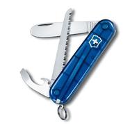 Couteau Suisse 5 Pièces My First Victorinox 2 Bleu Translucide Multicolore