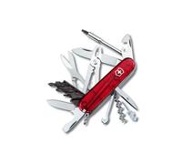 Couteau Suisse de Poche - Victorinox Cyber Tool 34 Pieces - 1.7725.T - Rouge Transparent
