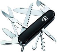 Couteau Suisse Huntsman,15 Fonctions,Swiss Made,Outil Multifonction Outdoor,Y C. Ciseaux,Scie À Bois,Noir.[T5]