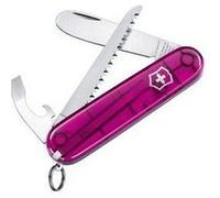 Victorinox 0.2373.T5 Couteau suisse Nombre de fonctions 9 rose (transparent)
