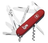 Couteau suisse Victorinox 10 pieces ANGLER rouge Rouge G