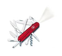 Couteau Suisse Victorinox 16 Pieces Huntsman Lite Rouge Translucide Multicolore
