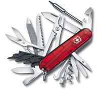 Couteau suisse victorinox cybertool l rouge translucide