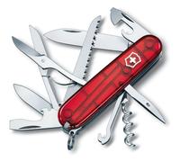 Victorinox Huntsman 1.3713.T Couteau suisse Nombre de fonctions 15 rouge (transparent)