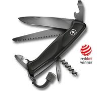 Victorinox Ranger Grip 55 Onyx Black 0.9563.C31P - Couteau Suisse de Poche 12 Fonctions noir