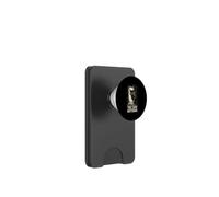 Couteau Tenant Un Chat Noir Que Vous n'avez Rien vu Halloween PopSockets PopWallet pour MagSafe