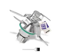 Couteau TM5 TM6 Compatible pour Vorwerk Thermomix TM5 TM6 Couteaux en Acier Inoxydable de Rechange pour Vorwerk Bimby TM5