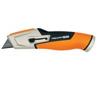 COUTEAU UTILITAIRE FISKARS CARBONMAX À LAME RÉTRACTABLE