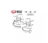 Couteau ventilé gauche Gianni Ferrari 01.33.01.0110