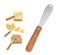 Couteaux à beurre en acier inoxydable - Petit étendeur à fromage à crème - Couteau à tartiner pour aliments - Gadgets de cuisine 3 en 1 (B)