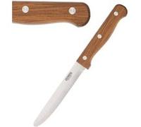 Couteaux à Steak Arrondi Marron x 12 Olympia Marron G