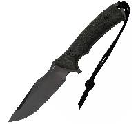 Couteaux ANV M311 Elmax DLC Noir, Micarta noir, étui Kydex