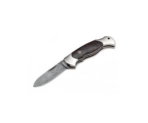 Couteaux Böker Scout Pointe de lance Bouleau madré Damas