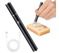 Couteaux chauds en céramique rechargeables - Découpe de bougies sans fil,Couteaux De Coupe À Chaud Portables,pour Débutants, Professionnels, Amateurs, Artistes, Studio, Atelier, Salle de Création