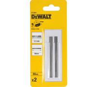 Couteaux de rabot DeWALT avec lame à double tranchant en acier HSS (1 paire) DT3905