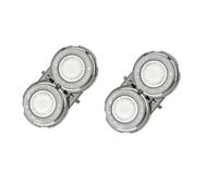 Couteaux De Rasoir En Acier Inoxydable, Support De Tête De Rasage, Kit De Remplacement, Compatible Avec Philips PQ182 PQ183 PQ206(2 pcs)