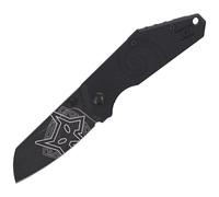Couteaux FOX WIHONGI TACTICAL, KEA PLIANT N690CO LAME NOIRE IDRO.STONEWASHED, G10 NOIR FX-650