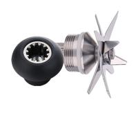 Couteaux Mélangeurs + Arbre De Connexion, Compatibles For Biolomix T5300, Compatible For Gastrorag, Pièces De Tasse De Mélange B-010, Lames, Couteaux, Arbre De Connexion, Gadgets De Cuisine