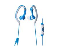 couteurs intra-auriculaires Audio-Technica ATH-CKP200iS SonicSport pour smartphones, bleus