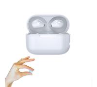 ¿¿couteurs intra-auriculaires invisibles Mini Bluetooth sans fil avec microphone et ¿¿tui de chargement, blancs
