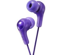 couteurs intra-auriculaires JVC Gumy, son puissant, ajustement confortable et s curis , embouts en silicone S/M/L - HAFX7V (Violet)
