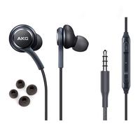 couteurs st r o ElloGear OEM pour Samsung Galaxy S10 S10e Plus, c ble con u par AKG, avec microphone et boutons de volume (gris)