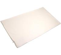 Coutil en percale bio 70 x 40 cm avec fermeture éclair - Housse idéale pour remplir soi-même des coussins - Coutil = housse de coussin vide 70 x 40 cm