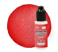Couture Creations Glitter Accents Alcohol Ink .4oz-Cardinal